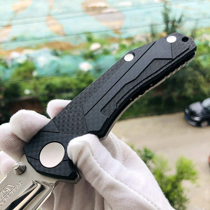 Rockstead REN-ZDP 日本花田洋 ZDP-189钢 錬 钛+碳纤维柄 13800