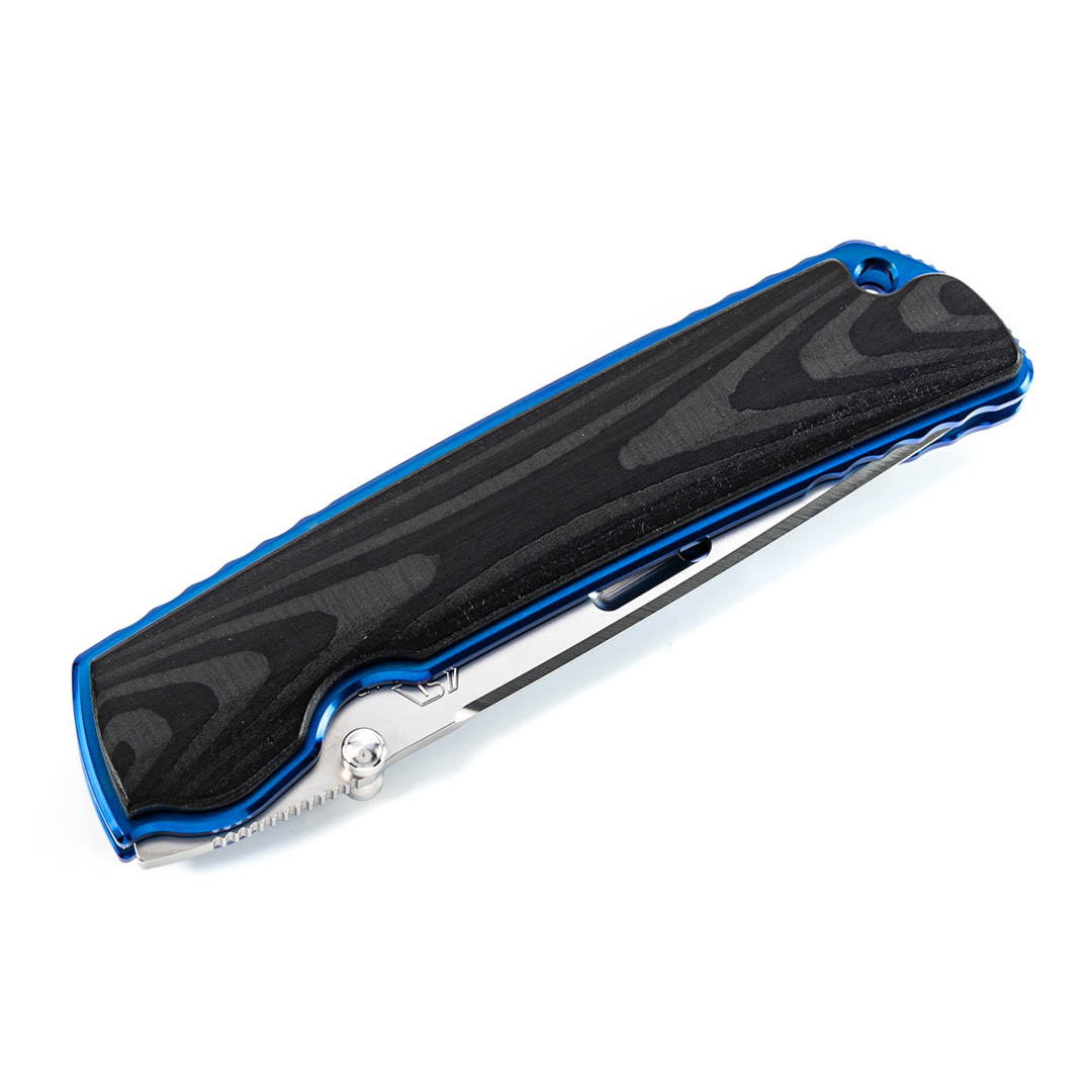 Rockstead Higo HIGO-II-X-CF-ZDP-BL 花田洋肥厚 钛+木纹碳纤维 11600
