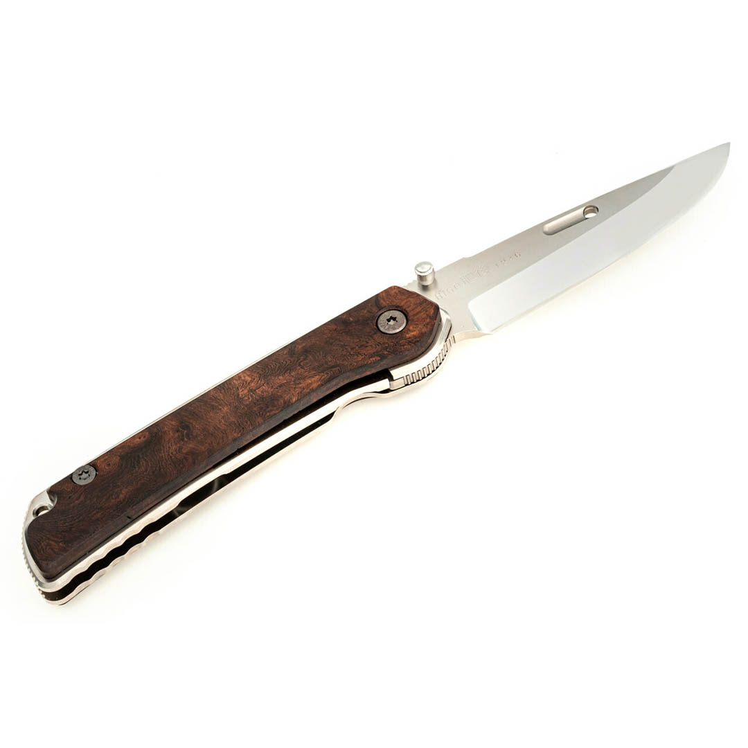 Rockstead HIGO-X-IW-ZDP 花田洋肥厚铁木版本 ZDP-189钢 钛柄+铁木 8800