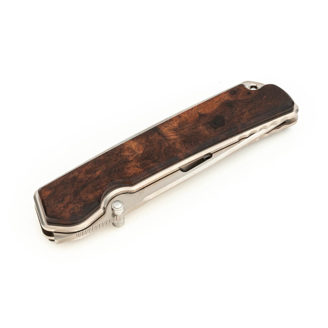 Rockstead HIGO-X-IW-ZDP 花田洋肥厚铁木版本 ZDP-189钢 钛柄+铁木 8800