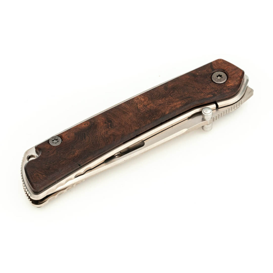 Rockstead HIGO-X-IW-ZDP 花田洋肥厚铁木版本 ZDP-189钢 钛柄+铁木 8800