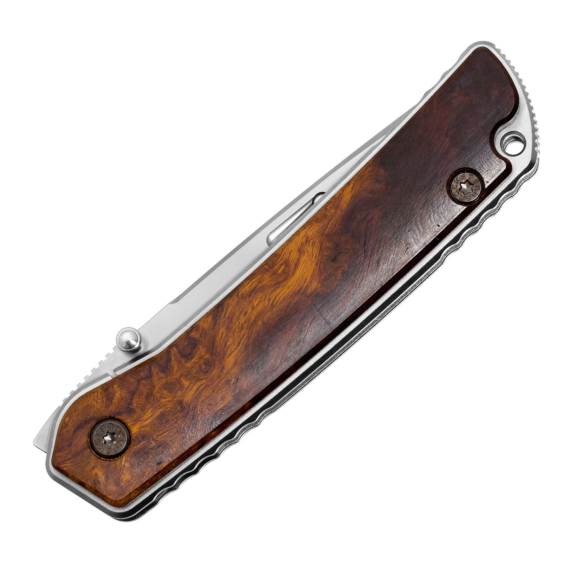 Rockstead HIGO-X-IW-ZDP 花田洋肥厚铁木版本 ZDP-189钢 钛柄+铁木 8800