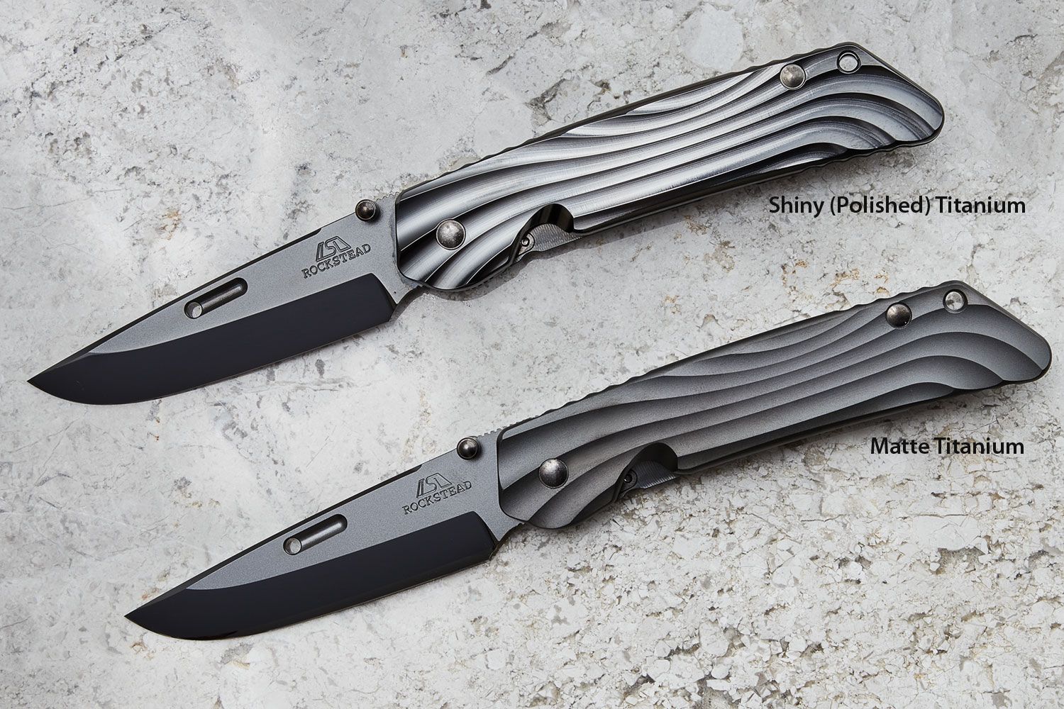 Rockstead HIGO II TI-DLC (S) 花田洋肥厚 YXR7钢 钛柄 石洗 8800