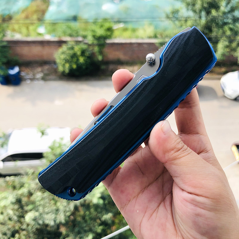 Rockstead Higo HIGO-II-X-CF-ZDP-BL 花田洋肥厚 钛+木纹碳纤维 11600
