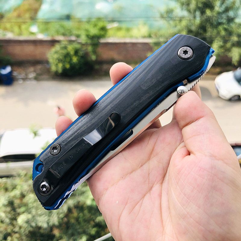 Rockstead Higo HIGO-II-X-CF-ZDP-BL 花田洋肥厚 钛+木纹碳纤维 11600