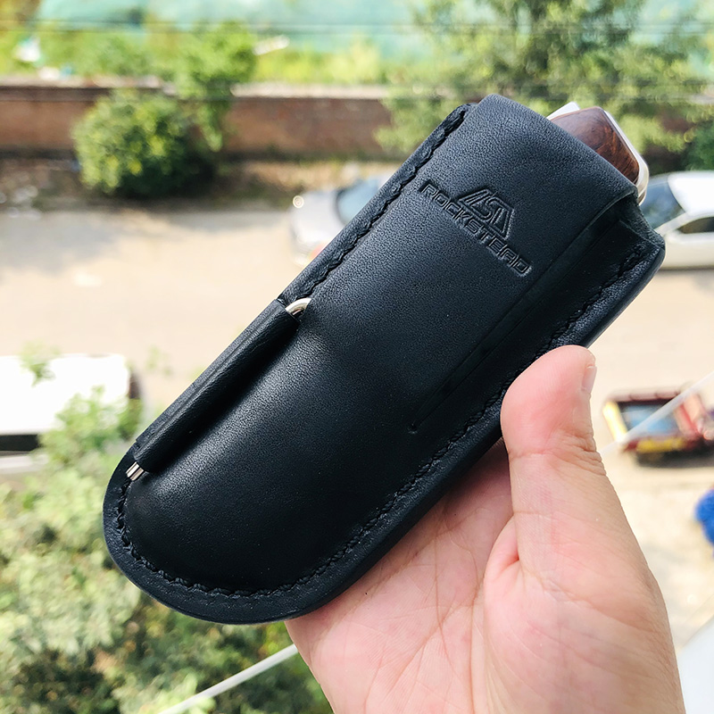 Rockstead HIGO-X-IW-ZDP 花田洋肥厚铁木版本 ZDP-189钢 钛柄+铁木 8800