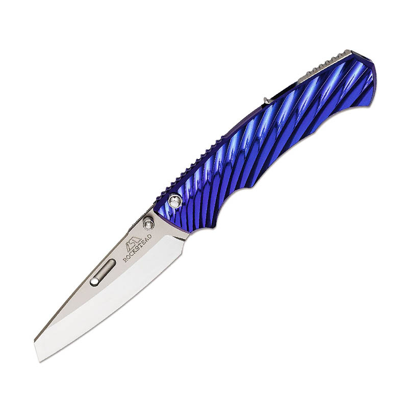 Rockstead RYO H-ZDP (BL) 花田洋 良 ZDP-189钢 钛柄 蓝色 14600
