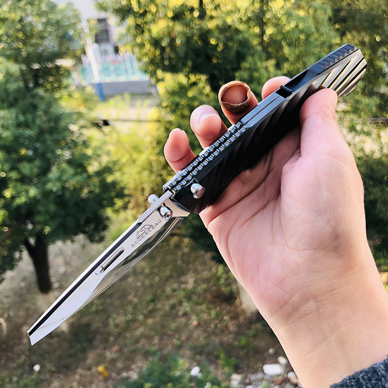 Rockstead RYO H-ZDP (BK) 花田洋 良 ZDP-189钢 钛柄 14600