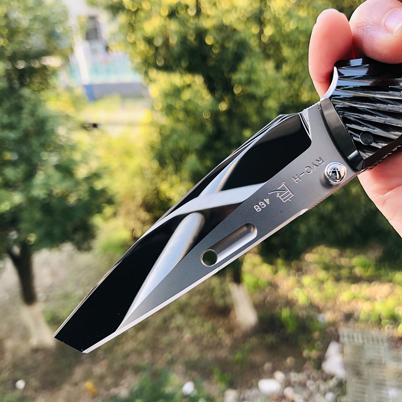 Rockstead RYO H-ZDP (BK) 花田洋 良 ZDP-189钢 钛柄 14600