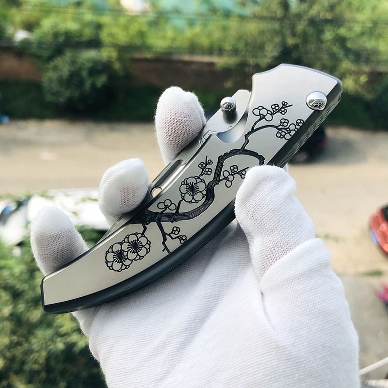 Rockstead SHU-C-ZDP : HONZUKURI 花田洋 秀 ZDP-189钢 钛柄 12600