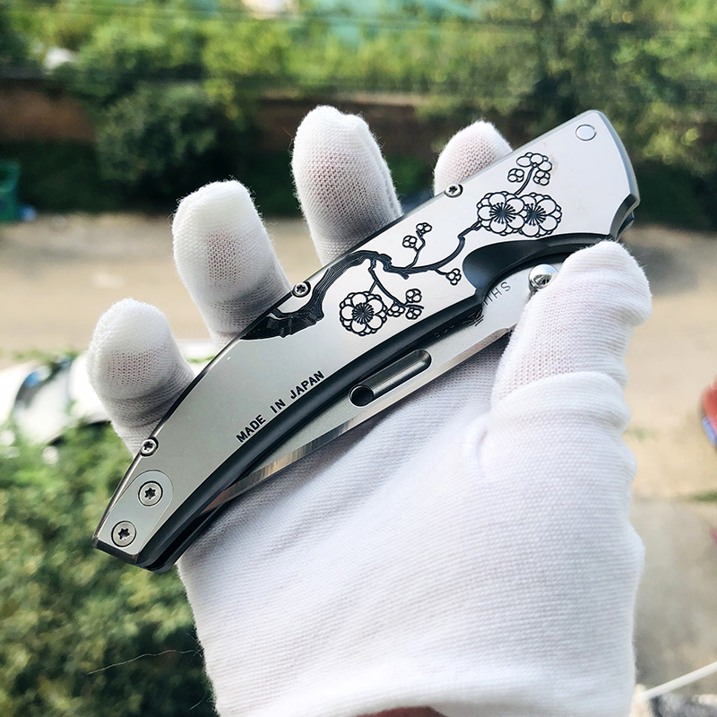 Rockstead SHU-C-ZDP : HONZUKURI 花田洋 秀 ZDP-189钢 钛柄 12600