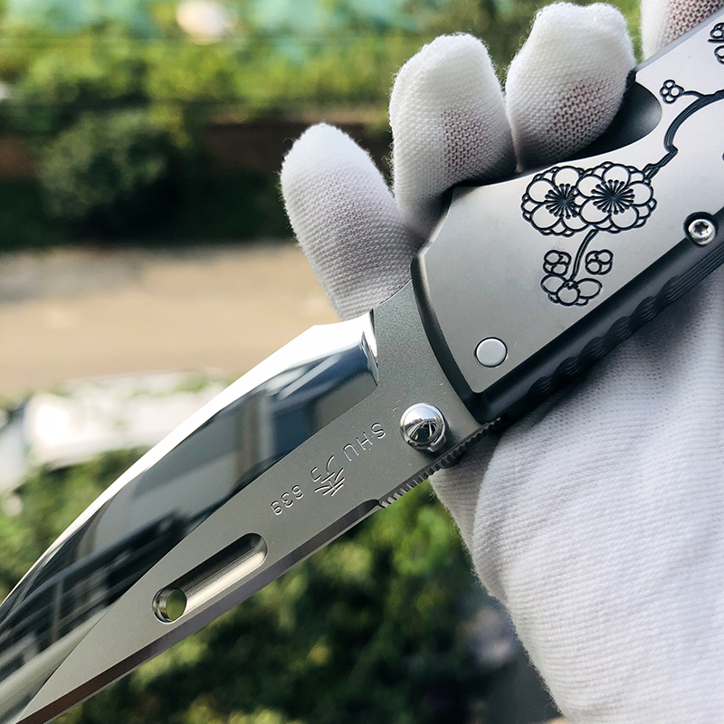 Rockstead SHU-C-ZDP : HONZUKURI 花田洋 秀 ZDP-189钢 钛柄 12600