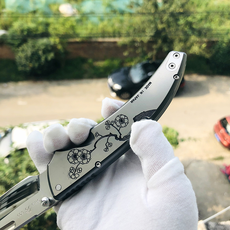 Rockstead SHU-C-ZDP : HONZUKURI 花田洋 秀 ZDP-189钢 钛柄 12600