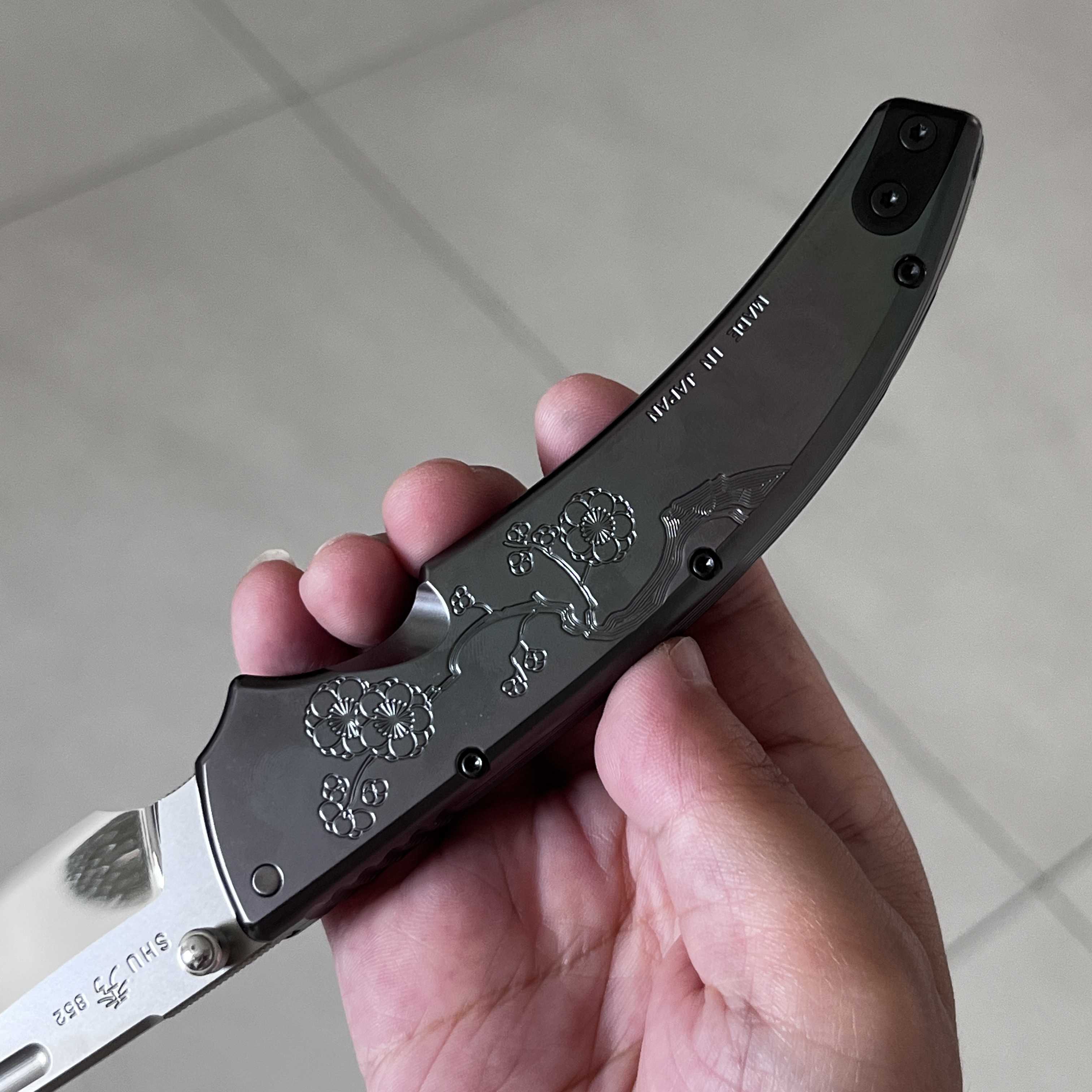Rockstead SHU-C-ZDP-DP 花田洋 秀 ZDP-189钢 钛柄 13600
