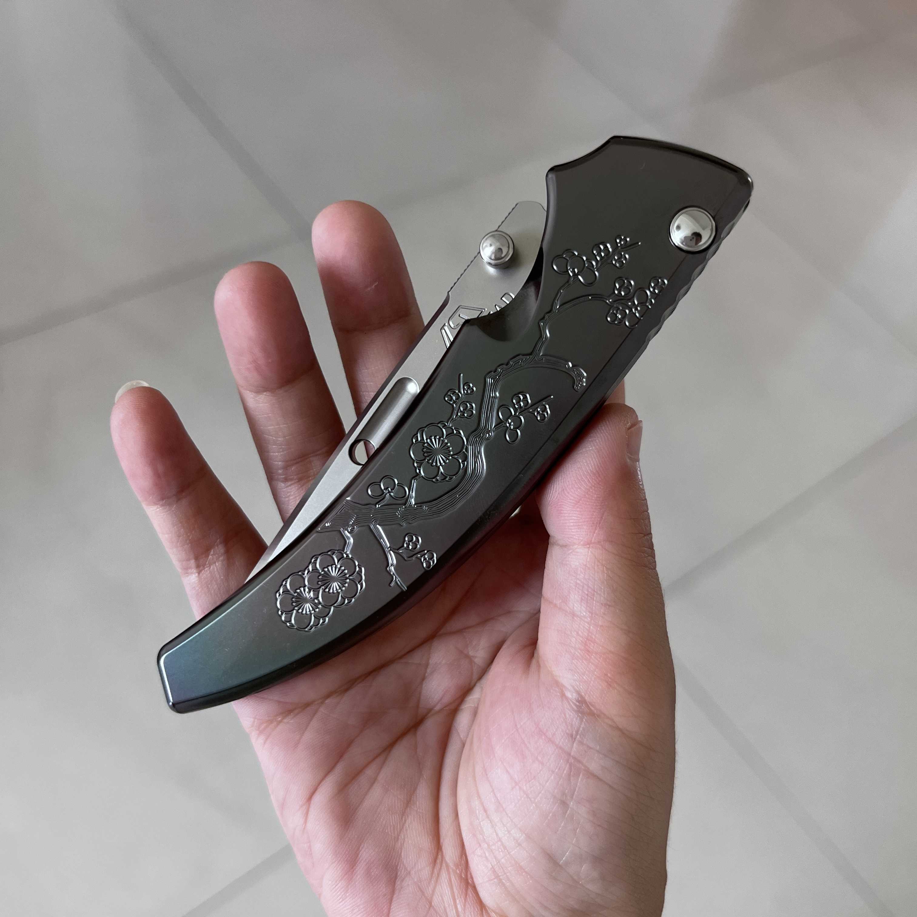 Rockstead SHU-C-ZDP-DP 花田洋 秀 ZDP-189钢 钛柄 13600