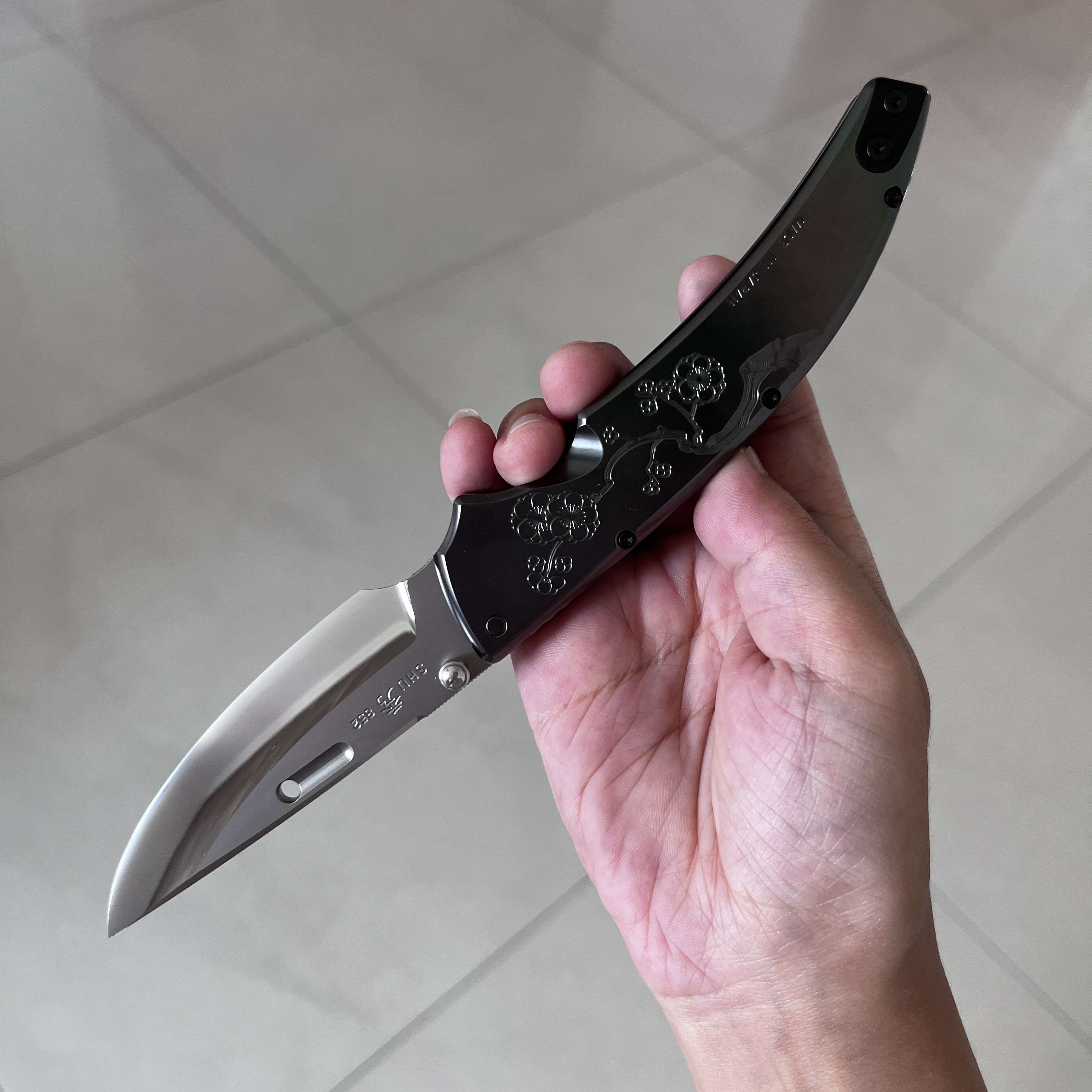 Rockstead SHU-C-ZDP-DP 花田洋 秀 ZDP-189钢 钛柄 13600