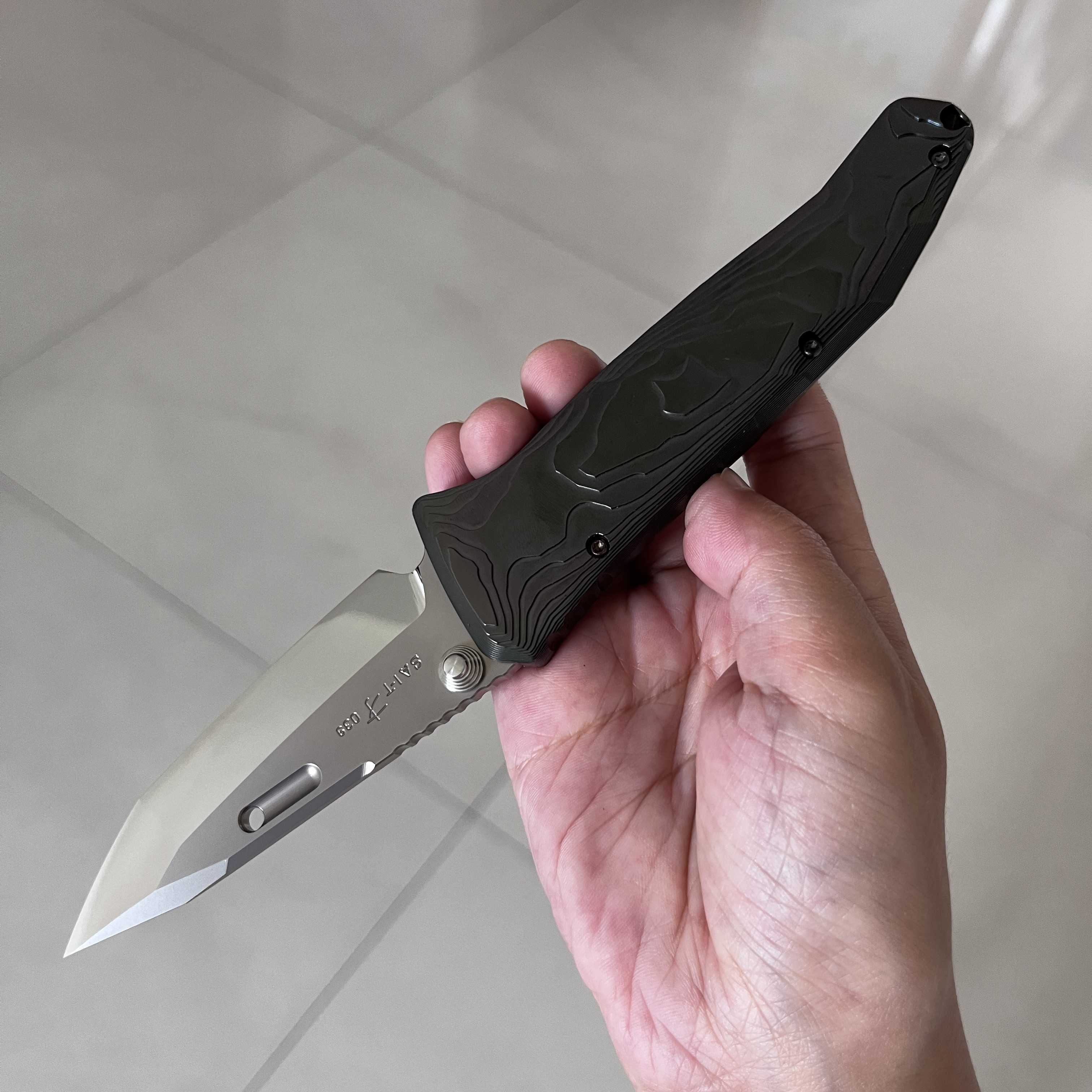 Rockstead SAI-ZDP (DP) 花田洋 才 Zdp-189钢 钛柄 炫彩 13600