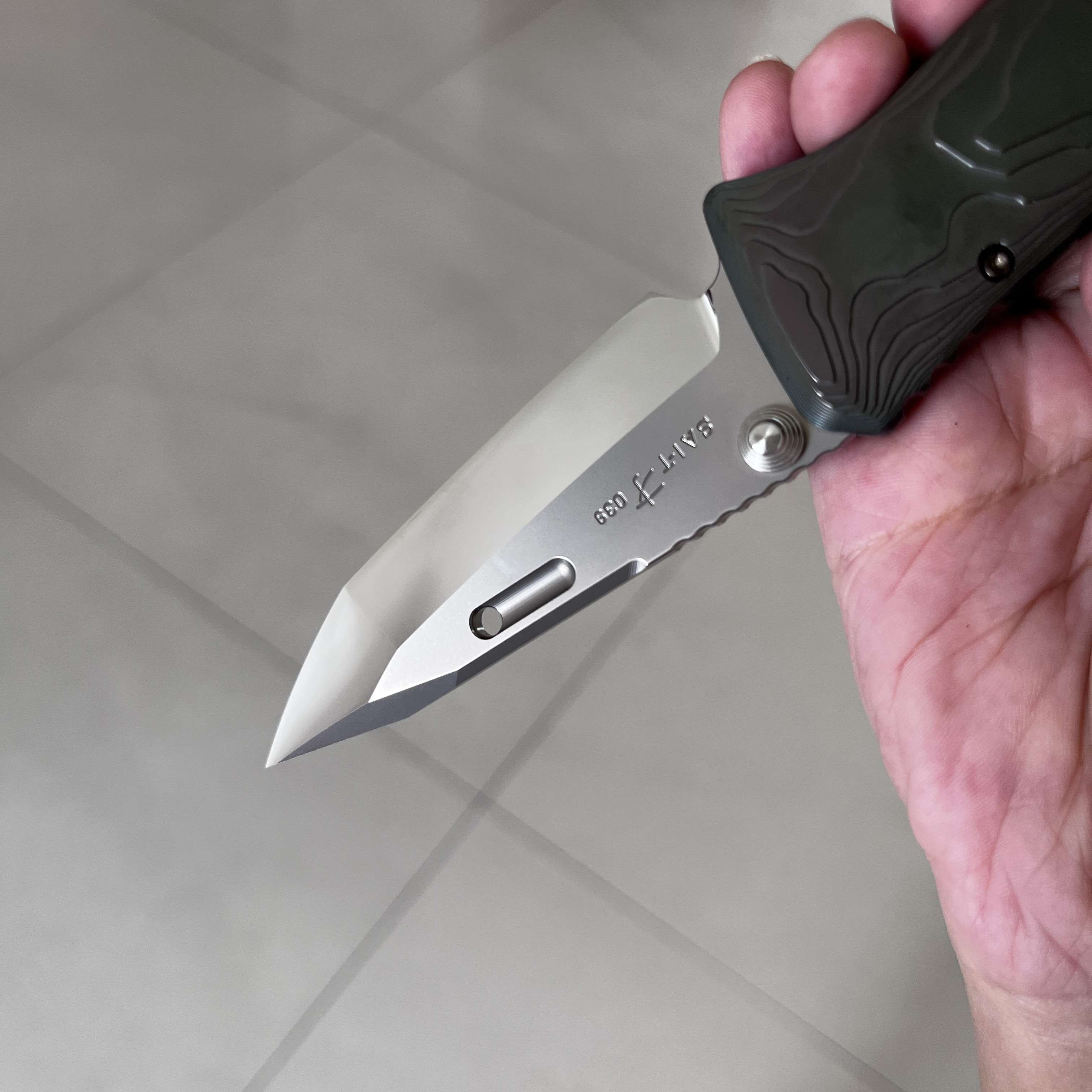 Rockstead SAI-ZDP (DP) 花田洋 才 Zdp-189钢 钛柄 炫彩 13600
