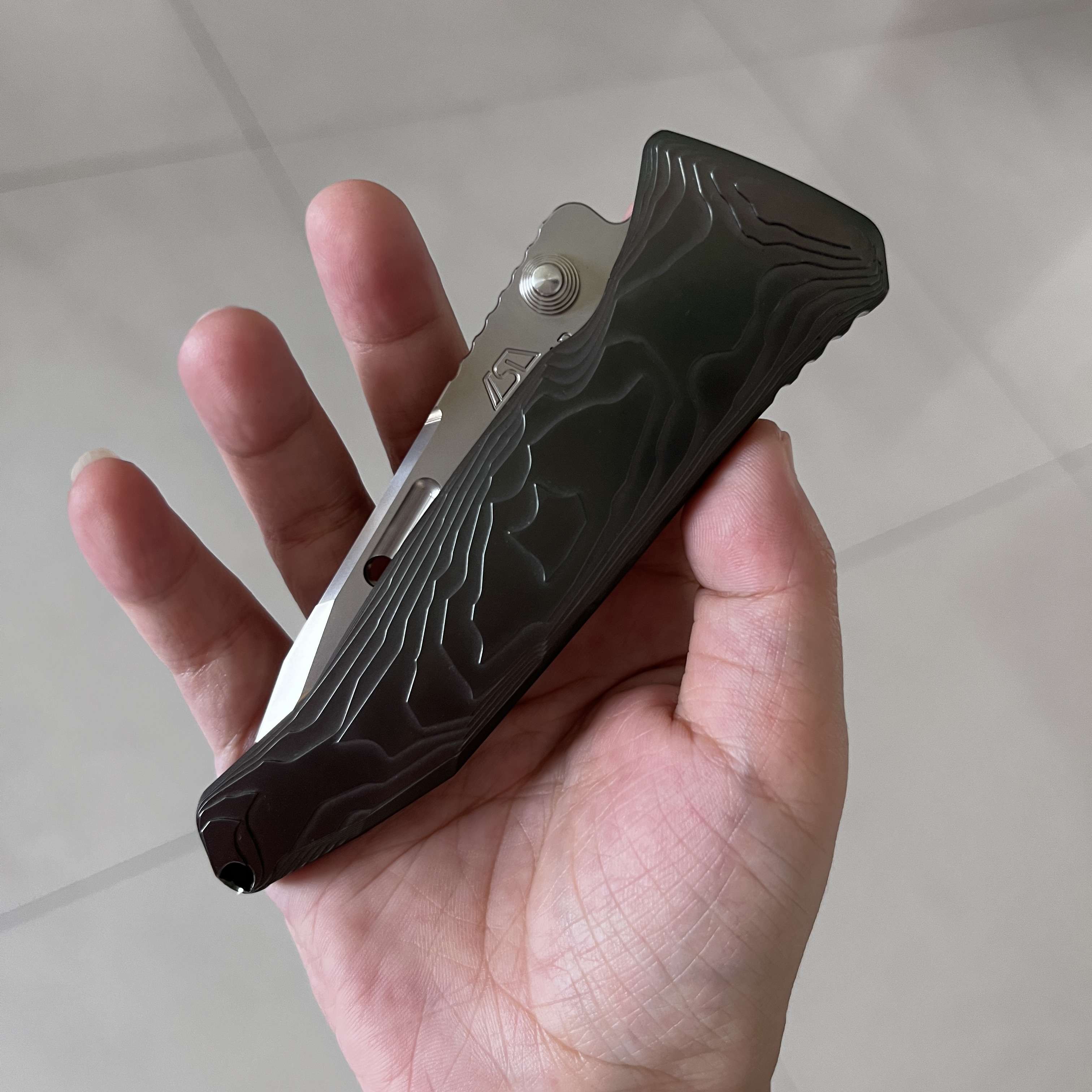 Rockstead SAI-ZDP (DP) 花田洋 才 Zdp-189钢 钛柄 炫彩 13600