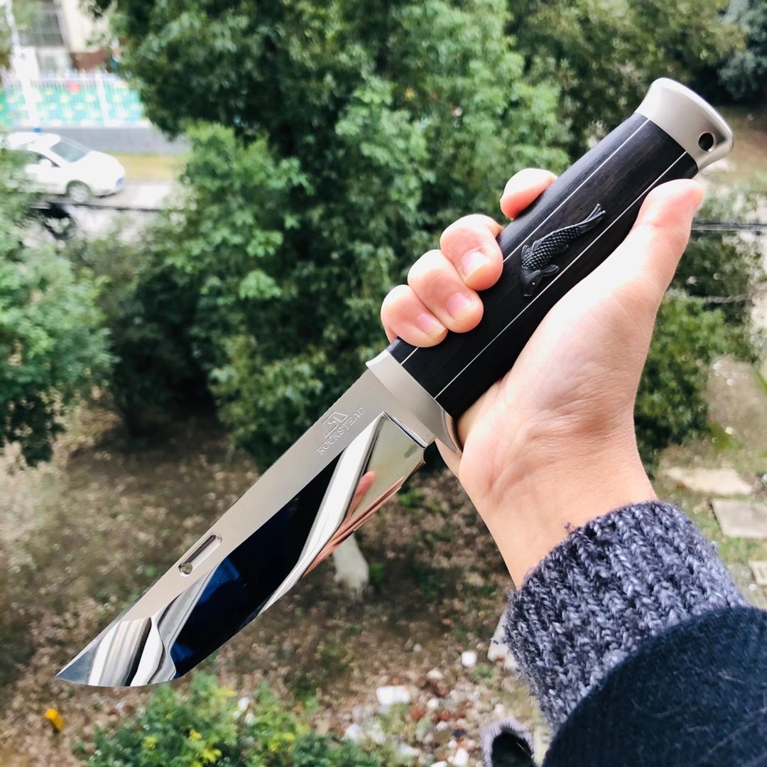 Rockstead DUN-T-ZDP 花田洋 钝 锦鲤 Zdp189钢 木柄 26800