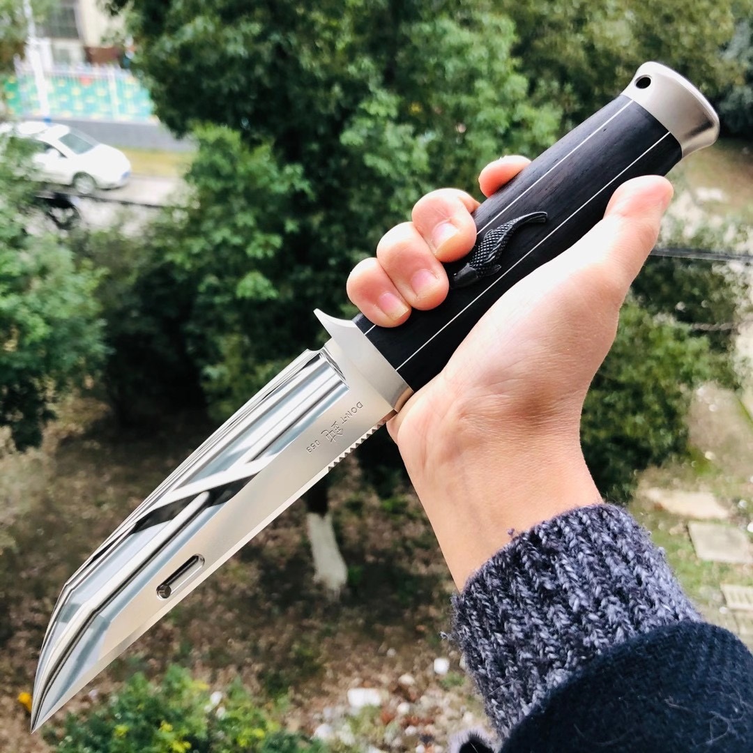Rockstead DUN-T-ZDP 花田洋 钝 锦鲤 Zdp189钢 木柄 26800