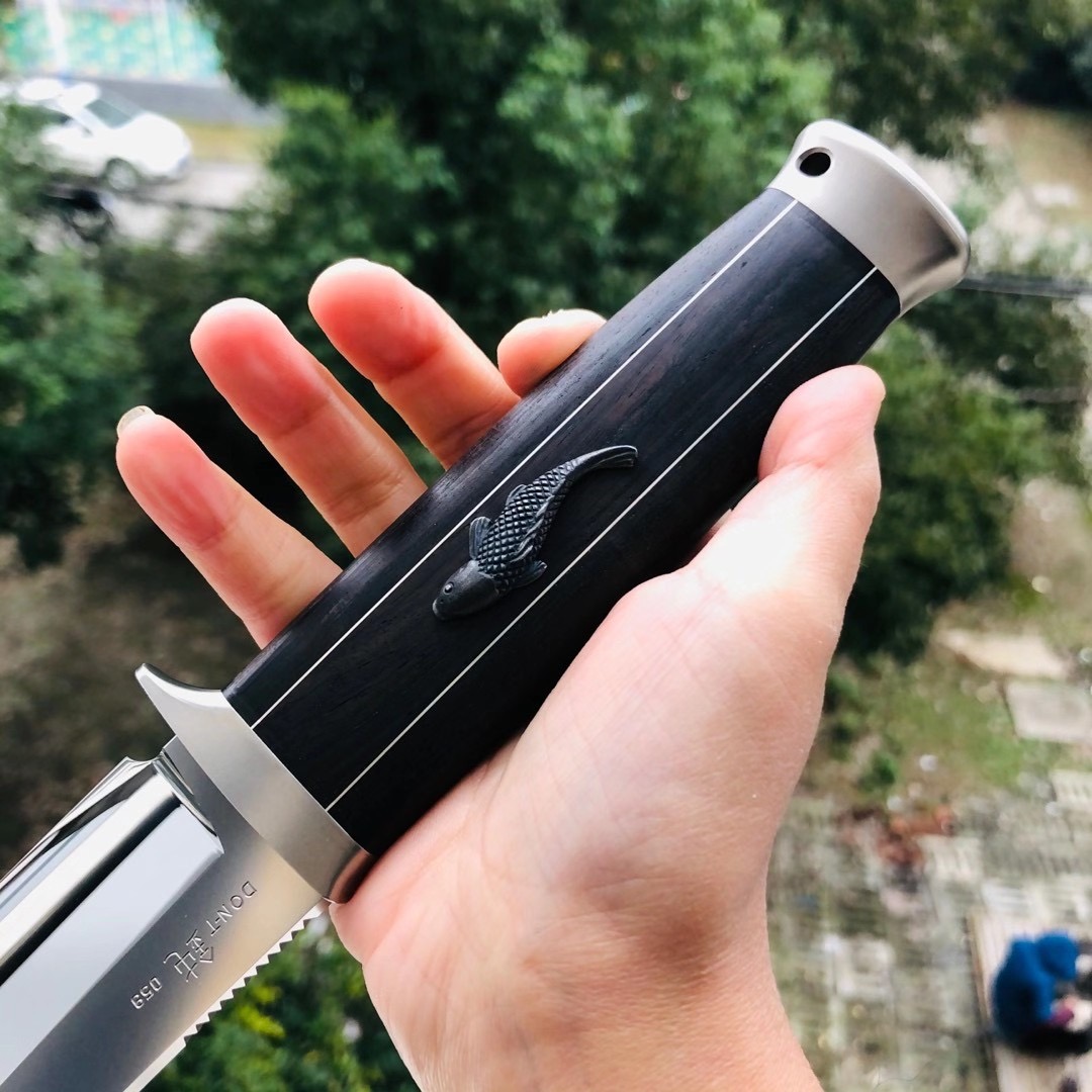 Rockstead DUN-T-ZDP 花田洋 钝 锦鲤 Zdp189钢 木柄 26800