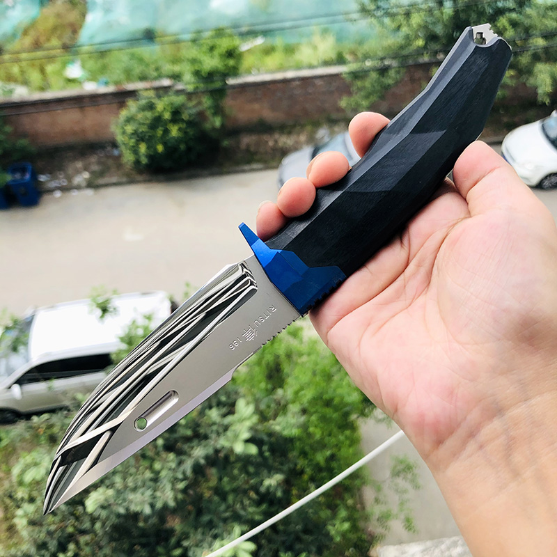 Rockstead RITSU-ZDP-BL 花田洋 律 Zdp-189钢 米卡塔柄 12800