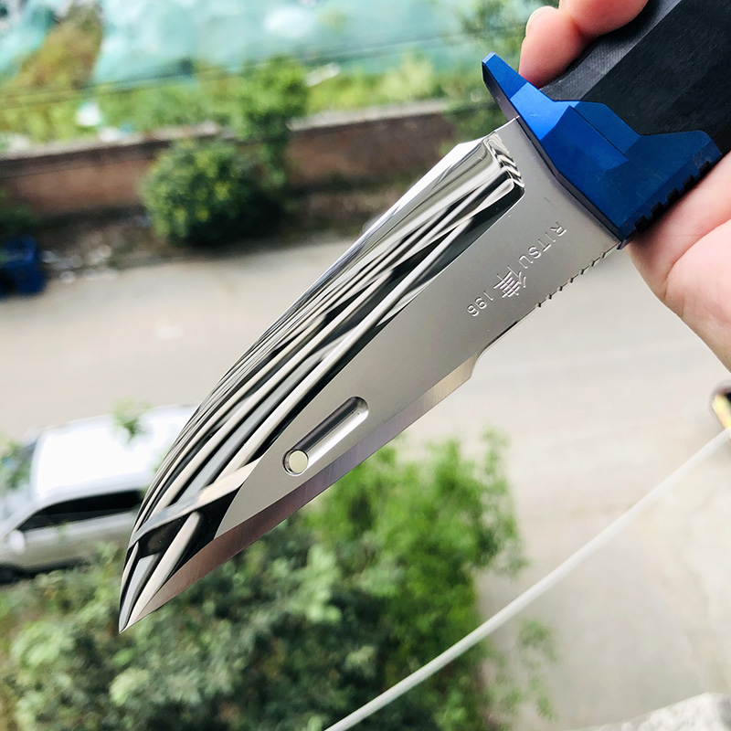 Rockstead RITSU-ZDP-BL 花田洋 律 Zdp-189钢 米卡塔柄 12800