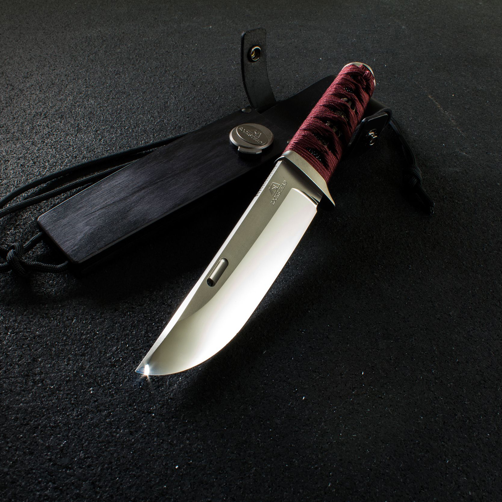 Rockstead UN-ZDP 花田洋 运 ZDP-189钢 深红柄 26800