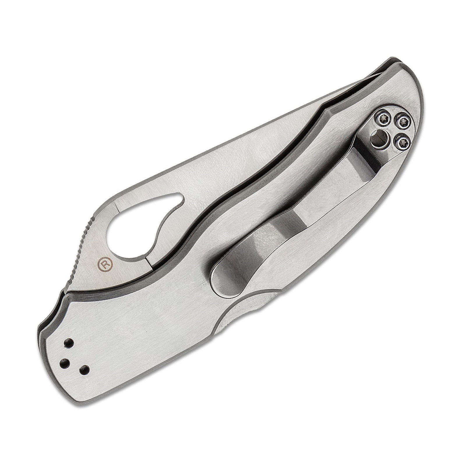 spyderco BY03P2 8Cr13Mov钢 不锈钢柄 259