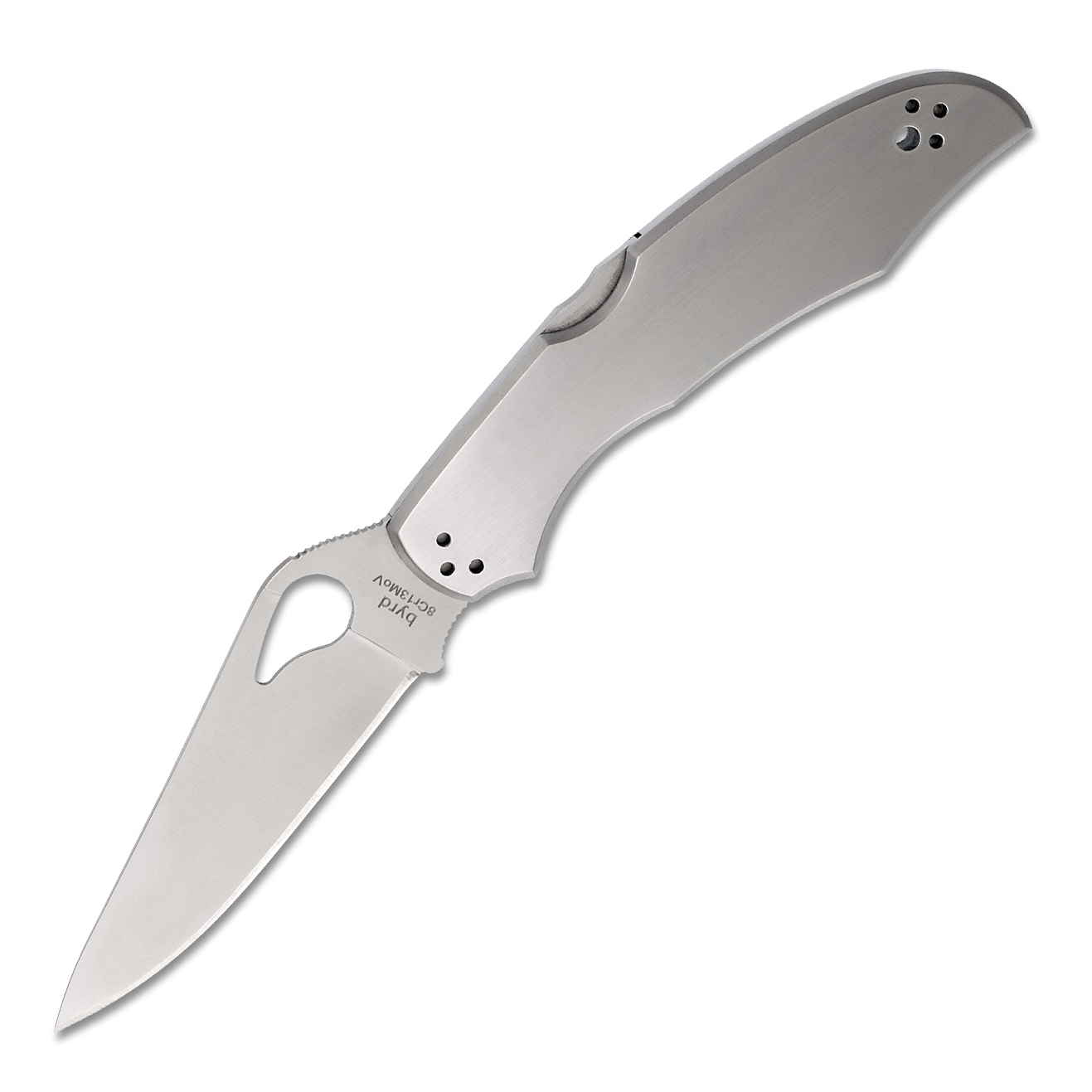 spyderco BY03P2 8Cr13Mov钢 不锈钢柄 259