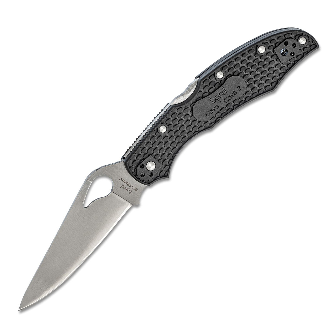 spyderco BY03PBK2 8Cr13Mov钢 黑色尼龙柄 220