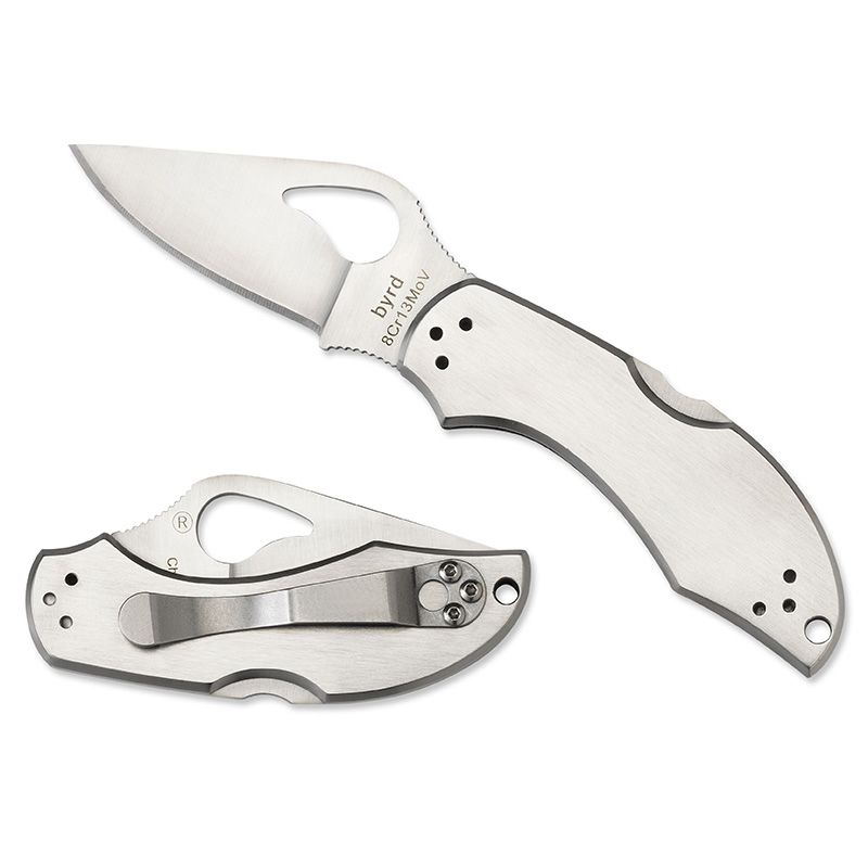 Spyderco BY10P2 8Cr13Mov钢 不锈钢柄 220