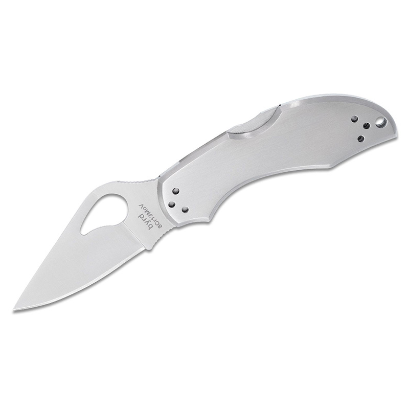 Spyderco BY10P2 8Cr13Mov钢 不锈钢柄 220