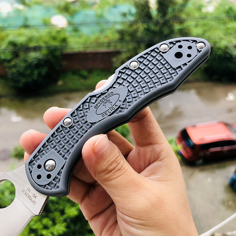 Spyderco C11FPGY VG-10钢 FRN尼龙柄 660