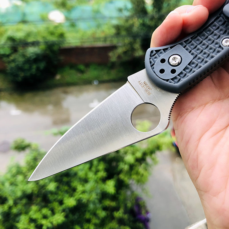 Spyderco C11FPGY VG-10钢 FRN尼龙柄 660