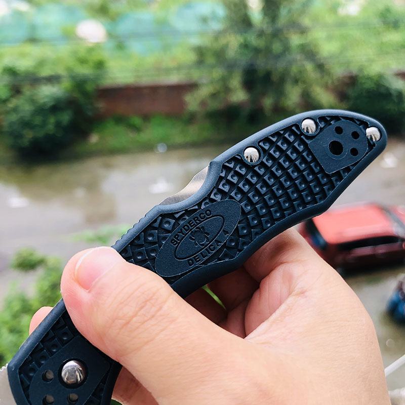 Spyderco C11PGYW VG-10钢 FRN尼龙柄 745