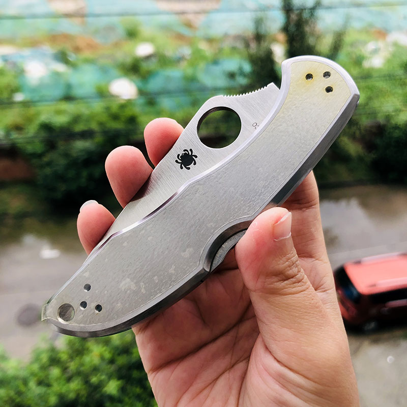Spyderco C11S VG-10钢 不锈钢柄 800