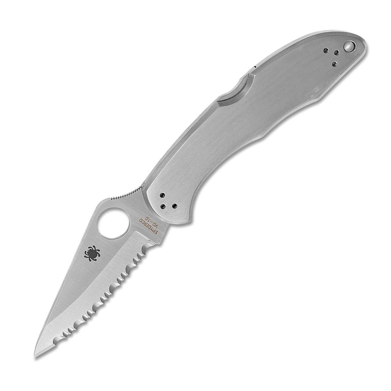Spyderco C11S VG-10钢 不锈钢柄 800