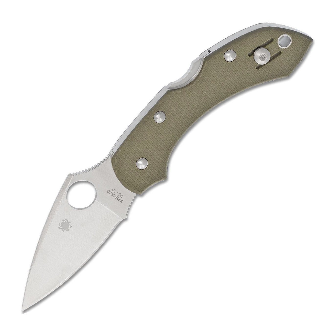 Spyderco C28GPFG VG-10钢 G10柄 938
