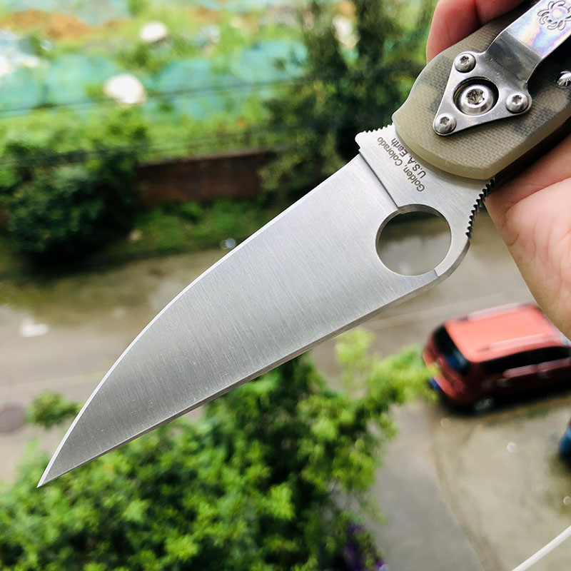 Spyderco C36GPCMO CPM-S30V钢 G10柄 1500