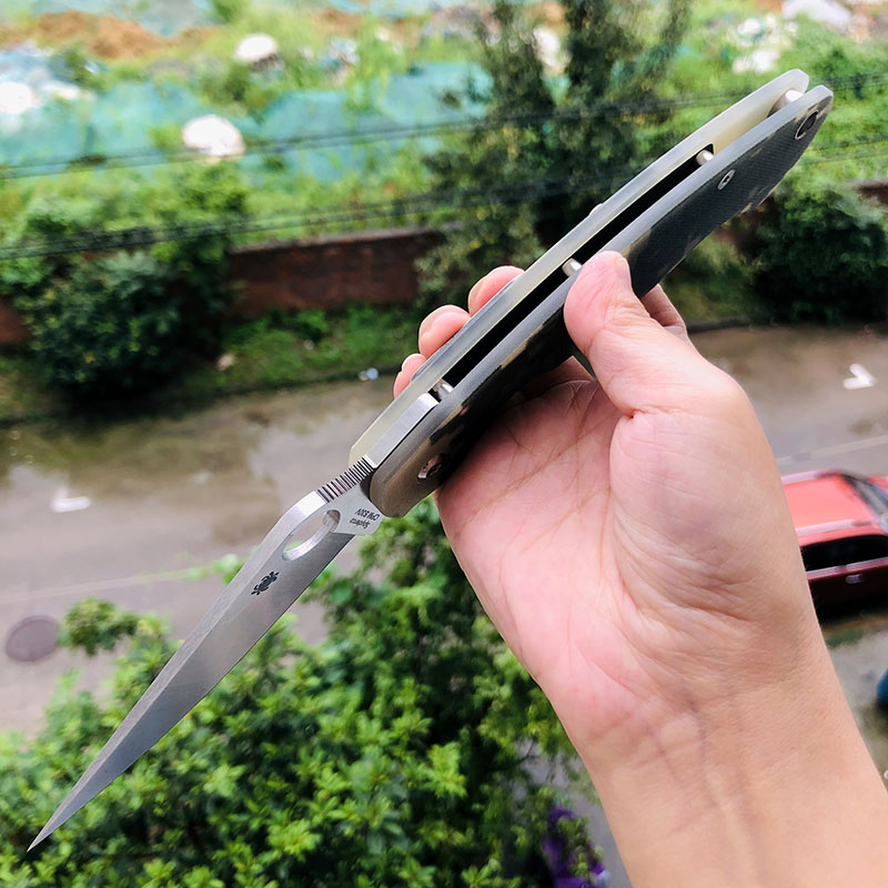 Spyderco C36GPCMO CPM-S30V钢 G10柄 1500