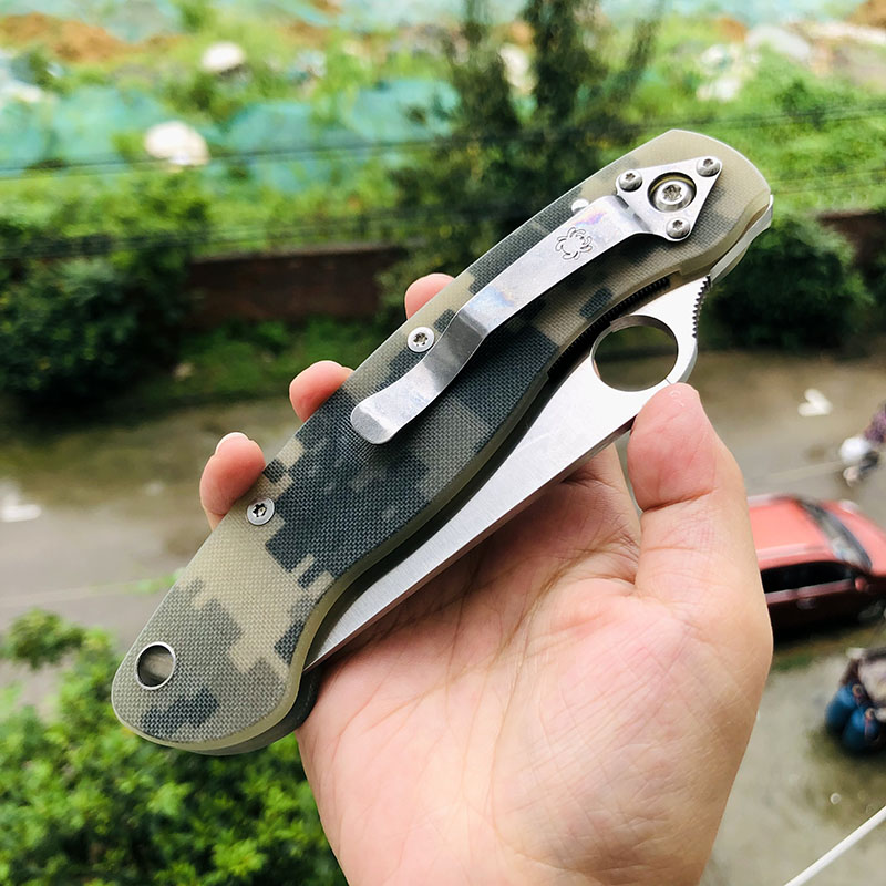 Spyderco C36GPCMO CPM-S30V钢 G10柄 1500