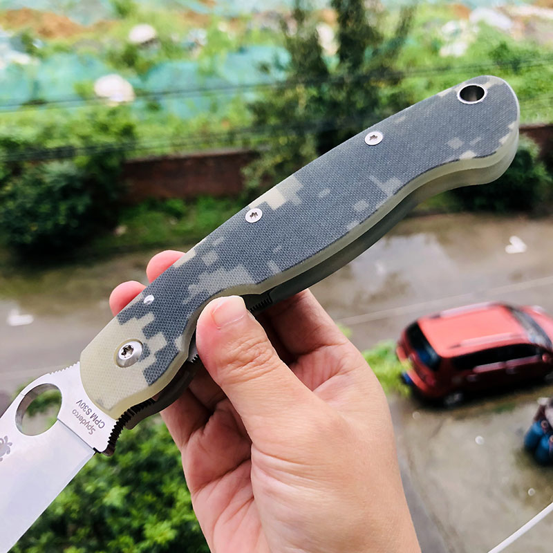 Spyderco C36GPCMO CPM-S30V钢 G10柄 1500