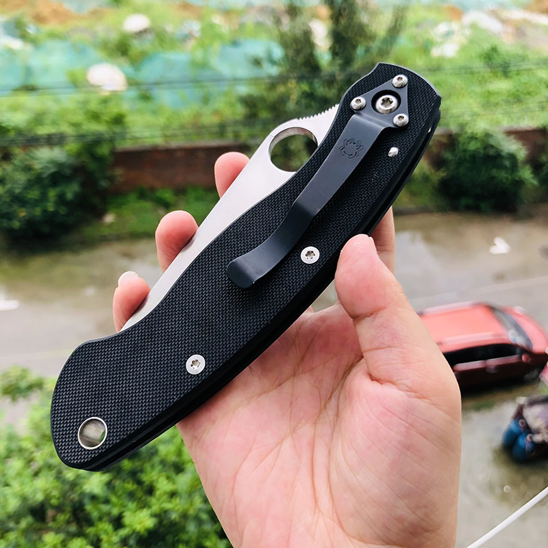 Spyderco C36GPLE CPM-S30V钢 G10柄 1500