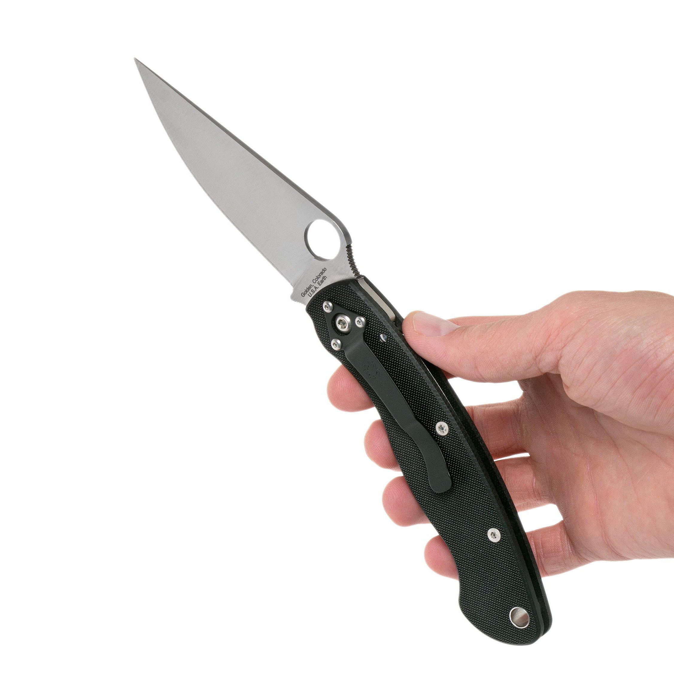Spyderco C36GPLE CPM-S30V钢 G10柄 1500