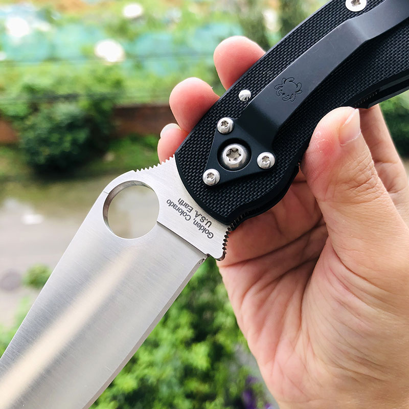 Spyderco C36GPLE CPM-S30V钢 G10柄 1500