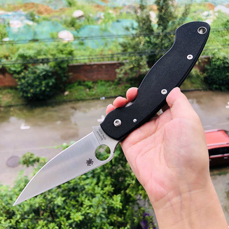 Spyderco C36GPLE CPM-S30V钢 G10柄 1500