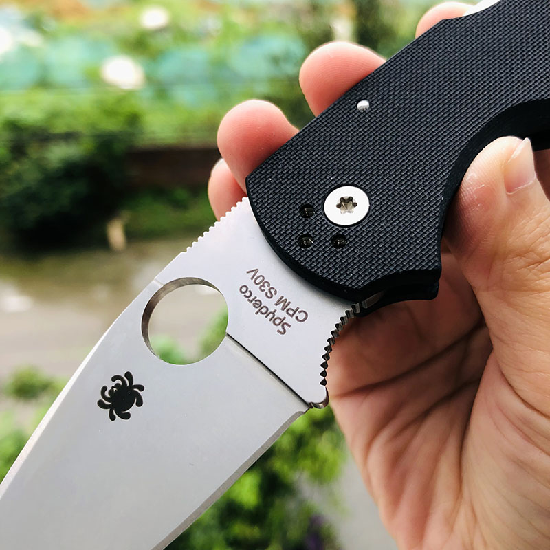 Spyderco C41GP5 CPM-S30V钢 G10柄 1260