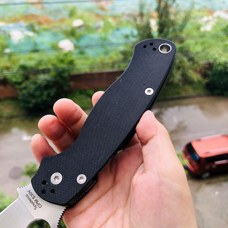 Spyderco C81GPLE2 CPM-S30V钢 G10柄 1180